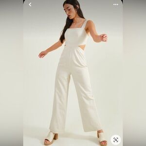 Altar’d State Linen Blend Jumpsuit – Size S